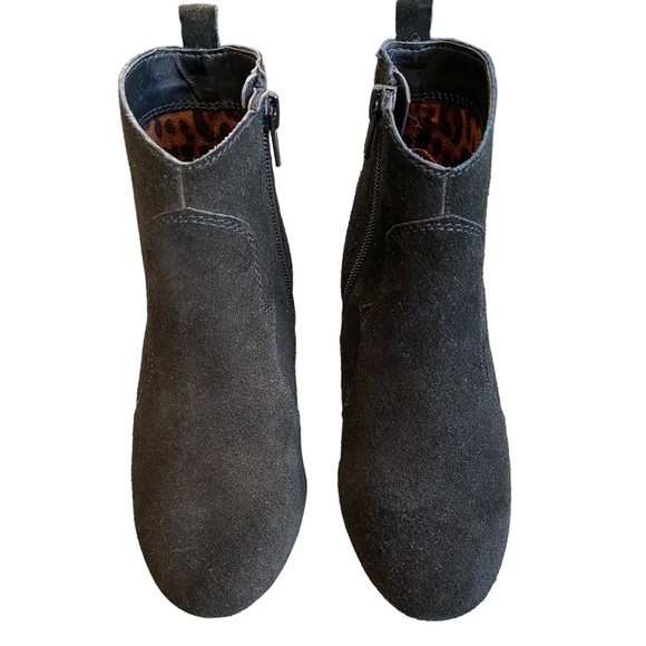 Steve Madden Girls JHIPSTER Chelsea Boot Black Suede NWT - Picture 4 of 7